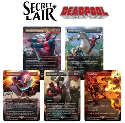MTG Secret Lair x Marvel’s Deadpool Magic the Gathering Sealed In Hand Non-Foil - Image 2