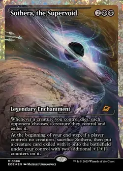 Sothera, the Supervoid - Fracture Foil Showcase EOE NM MTG - Image 1