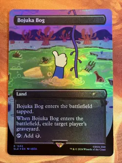 MTG Rainbow Foil Borderless Bojuka Bog SLD: X FalloutR: Points of Interest!! - Image 1