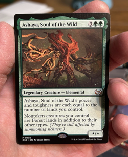 Ashaya, Soul of the Wild, Duskmourn Commander, Magic MTG NM - Image 1