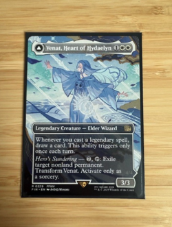 Magic the Gathering: Venat, Heart of Hydaelyn (Borderless) Final Fantasy Reg NM - Image 1