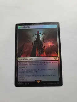 MTG - Barad-dur _ LTR_ Foil Rare #0253 - Image 1