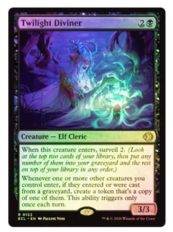 Twilight Diviner - Foil Lorwyn Eclipsed MTG - Image 1
