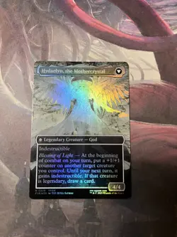 Venat, Heart of Hydaelyn - Foil - Borderless Final Fantasy - Magic the Gathering - Image 2