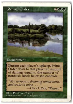 MTG Primal Order - Fifth Edition Heavily Played English - Image 1
