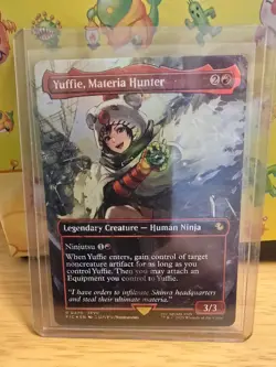Yuffie, Materia Hunter #470 Chocobo Track Foil Promo MTG Final Fantasy - NM/M 🔥 - Image 1