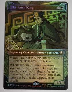 The Earth King - #344 Foil (Showcase) Avatar: The Last Airbender - Mtg - Image 1