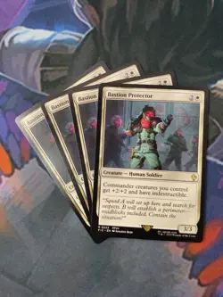 Bastion Protector x 4 | *% Off 2+ | Final Fantasy | NM | MTG - Image 1