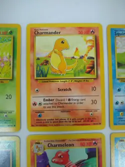 Pokemon Base Set Starters + Evolutions + Pikachu + Eevee+Jigglypuff- Exact Cards - Image 3