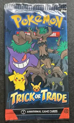 2024 Pokemon Trick or Trade Halloween BOOster Pack Sealed - Image 1