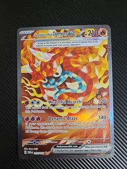 Hearthflame Mask Ogerpon EX 212/167 - Pokemon TCG - Twilight Masquerade NM - Image 1