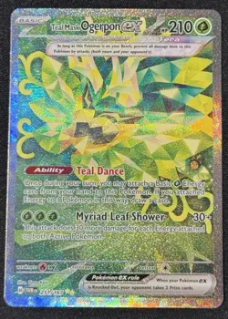 Teal Mask Ogerpon ex 211/167 - Pokemon TCG Twilight Masquerade - SIR NM - Image 1