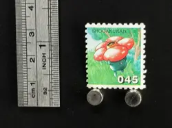 Vileplume Pokemon Stamp Card Japanese Shogakukan Nintendo Game Anime TCG F - Image 2