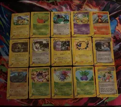 Pokemon TCG Expedition Base Set 2002 Card Lot, 15 cards - LP/MP - Image 1