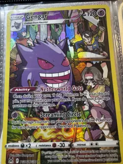 Pokemon TCG 6 Full Art Cards Passimian Gengar Snorlax Flareon Castform Roserade - Image 3