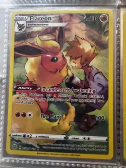 Pokemon TCG 6 Full Art Cards Passimian Gengar Snorlax Flareon Castform Roserade - Image 5