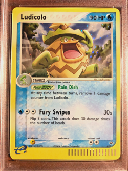 Ludicolo Black Star Promo #020 - PSA EX 5 - 2004 Nintendo Promos - Pokemon TCG - Image 2