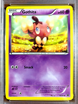 Gothita Regular Common #44 - PSA NM-MT 8 - 2011 BW Emerging Powers - Pokemon TCG - Image 2