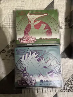 Temporal Forces - Pokemon Center Exclusive Elite Trainer Box ETB (Set of 2) NEW - Image 1