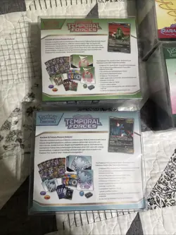 Temporal Forces - Pokemon Center Exclusive Elite Trainer Box ETB (Set of 2) NEW - Image 3