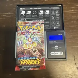 22.43g HEAVY - Pokemon TCG S&V - Surging Sparks - Booster Pack! Possible GOD - Image 1