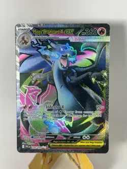 Mega Charizard X EX 109/094 Secret Rare | Pokemon Phantasmal Flames | NM - Image 1