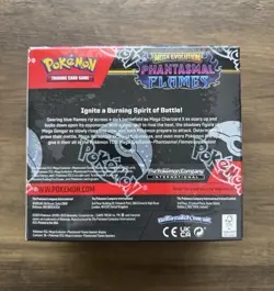 Pokemon TCG Phantasmal Flames Booster Box | Brand New | Sealed | In Hand - Image 2
