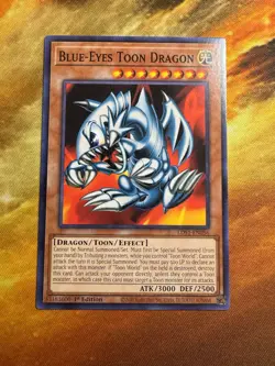 Yugioh! Blue-Eyes Toon Dragon LDS1-EN056 Common 1st Ed Near Mint! - Image 4