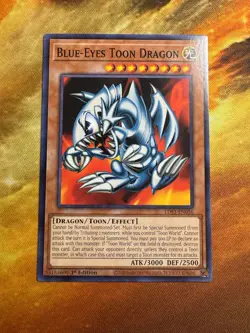 Yugioh! Blue-Eyes Toon Dragon LDS1-EN056 Common 1st Ed Near Mint! - Image 5