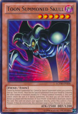 1X NM Toon Summoned Skull - LCYW-EN106 - Rare Unlimited Legendary Collection 3 - Image 1