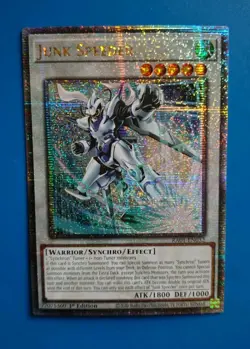 Near Mint Yugioh Junk Speeder RA01-EN032 Quarter Century Secret Rare 1st Edition - Image 1