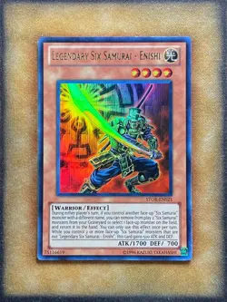 Yugioh Legendary Six Samurai - Enishi STOR-EN021 Ultra Rare NM - Image 1