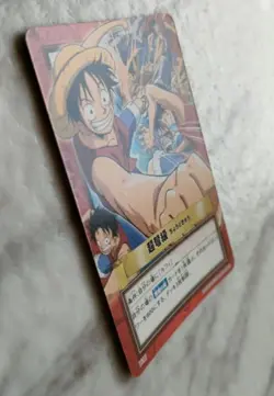 Monkey D. Luffy H16 ONE PIECE CARD Carddass Hyper Battle BANDAI 2001 F/S - Image 2