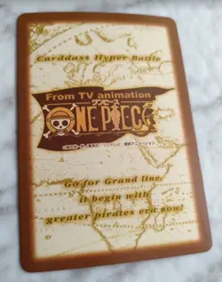 Monkey D. Luffy H16 ONE PIECE CARD Carddass Hyper Battle BANDAI 2001 F/S - Image 5