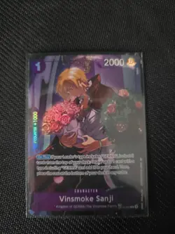 One Piece CCG Vinsmoke Sanji OP10-063 TR Legacy of the Master NM Condition - Image 1