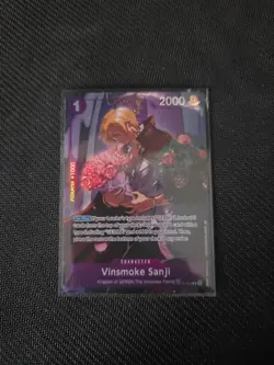 One Piece CCG Vinsmoke Sanji OP10-063 TR Legacy of the Master NM Condition - Image 2