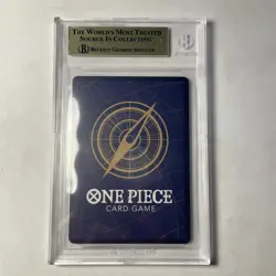 BGS 9.5 GEM MINT Nami Alt Art SP OP01-016 OP05 Awakening of the New Era JP - Image 2