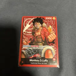 Monkey.D.Luffy ST01-001 One Piece Starter Deck Leader NM - English - Image 1