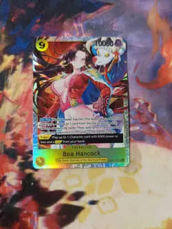 Boa Hancock OP14-112 SR The Azure Sea’s Seven Foil One Piece TCG English - Image 1