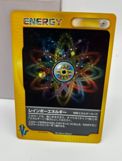 Rainbow Energy Holo Japanese Pokemon Card VS Series 1st ED 2001 - NM - Image 2