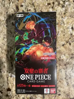 One Piece Card Game OP-06 Booster Box Bandai Japanese NEW Sealed (US Seller) - Image 1