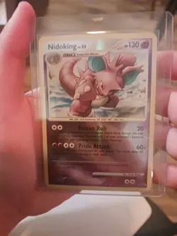 Pokemon Nidoking TCG Reverse Holo Rare Card 34/132 Secret Wonders - Image 1