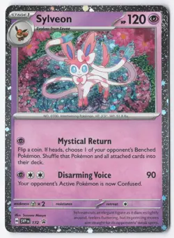 Sylveon - (Cosmos Holo) Promo SV: Scarlet & Violet Promo Cards 172 NM - Image 1