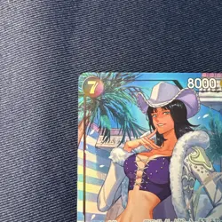 PREORDER Nico Robin Miss All Sunday SR Parallel Japanese One Piece Card - Image 4