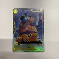 Jinbe ST29-005 Parallel Starter Deck Promo One Piece Card English - Image 1