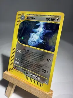 Steelix H23/H32 Aquapolis Set Holo Pokemon Trading Card 100 HP - Image 2