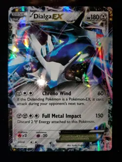 Dialga EX 62/119 Holo Ultra Rare Pokemon TCG Card XY Phantom Forces Near Mint NM - Image 3