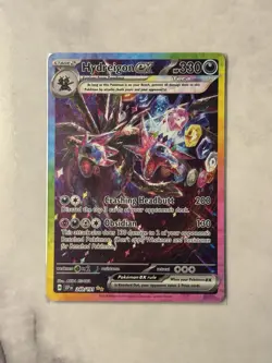 Hydreigon ex 240/191 Sv08 Surging Sparks Holo SIR Pokemon Card Full Art English - Image 1