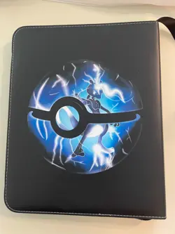 Pokemon Themed 3 Ring Large Zipper Binder For Trading Cards NM/M - Image 3