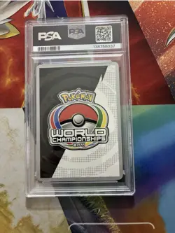 Vintage Pokemon Card World Championship Promo #BW28 Tropical Beach PSA 9 - Image 2